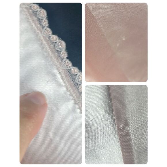 Lady Cameo Dallas Vintage Pink Satin Slip M - Picture 3 of 15